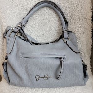 Jessica Simpson blue shoulder purse